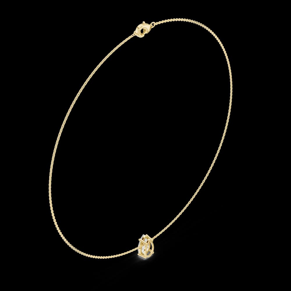 Eternal Pear Diamond Lab Grown Necklace - Image 5 Eternal Pear Diamond Lab Grown Necklace, view 5 of 6