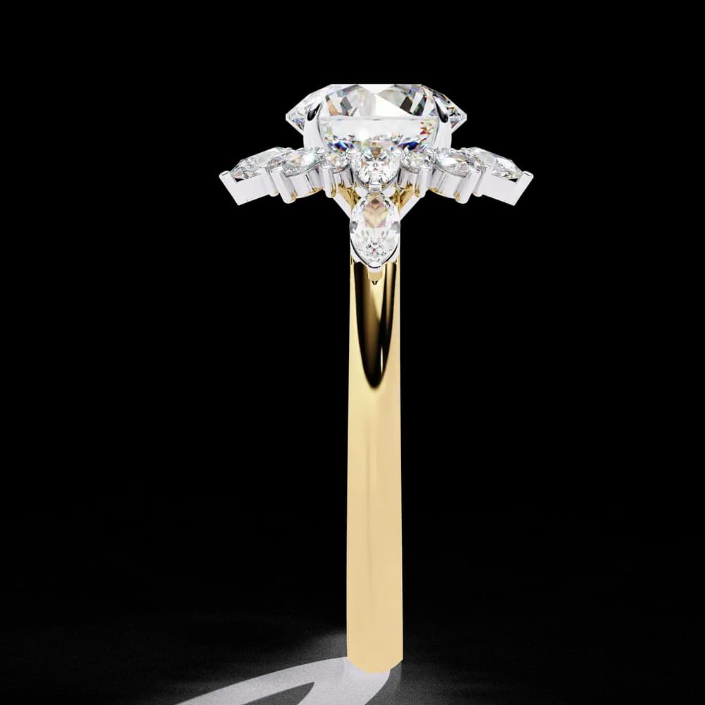 Eternal Radiance Round Cut Lab Grown Diamond Ring - Image 6 Eternal Radiance Round Cut Lab Grown Diamond Ring, view 6 of 12