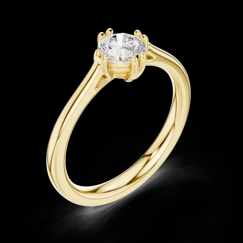 Ethereal Echo Lab Grown Diamond Ring - Image 5 Ethereal Echo Lab Grown Diamond Ring, view 5 of 6
