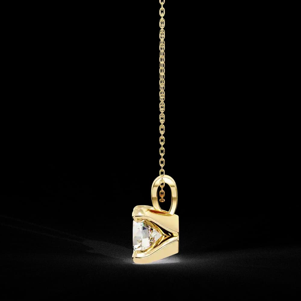 Ethical Lab Grown Diamond Solitaire Pendant - Image 12 Ethical Lab Grown Diamond Solitaire Pendant, view 12 of 16