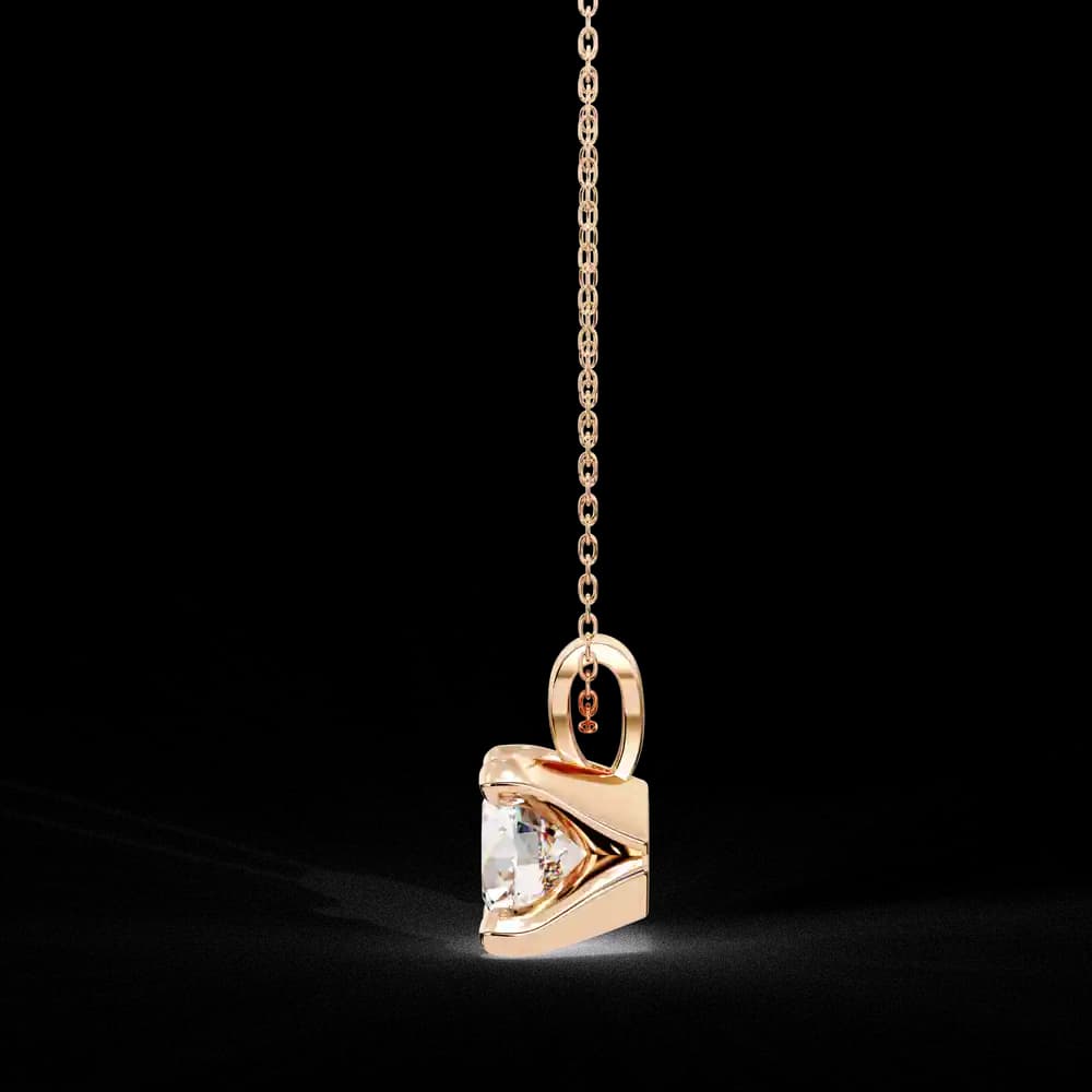 Ethical Lab Grown Diamond Solitaire Pendant - Image 13 Ethical Lab Grown Diamond Solitaire Pendant, view 13 of 16