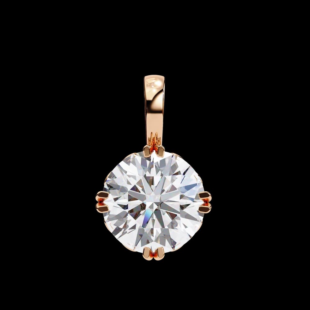 Everyday Lab Grown Diamond Solitaire Pendant - Image 9 Everyday Lab Grown Diamond Solitaire Pendant, view 9 of 16