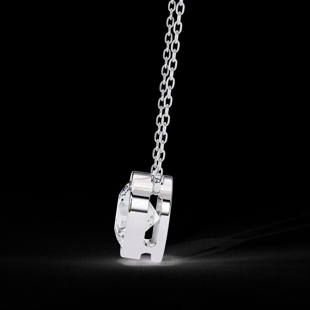 Everyday Luxury Lab Grown Diamond Pendant - Image 13 Everyday Luxury Lab Grown Diamond Pendant, view 13 of 16