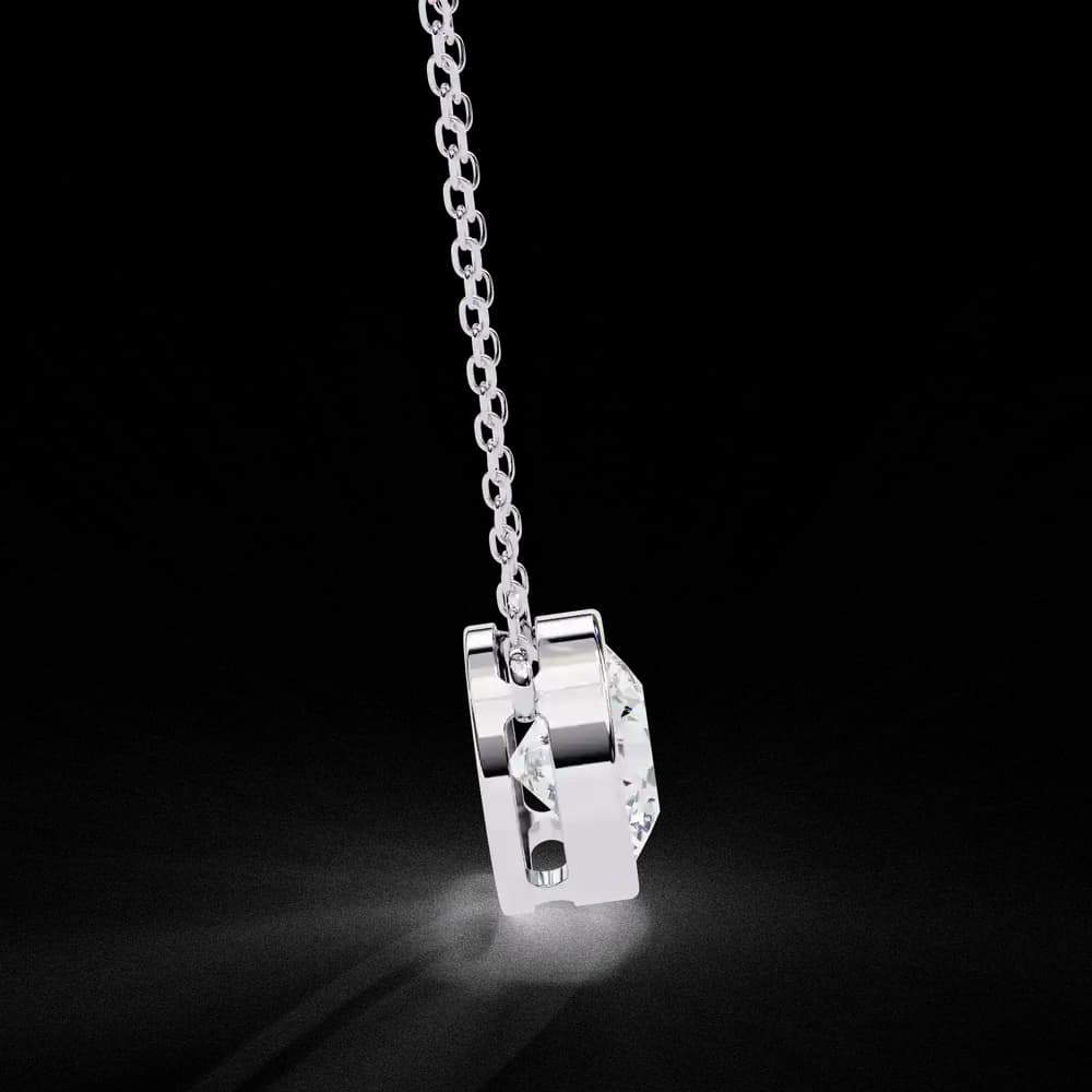 Everyday Luxury Lab Grown Diamond Pendant - Image 16 Everyday Luxury Lab Grown Diamond Pendant, view 16 of 16