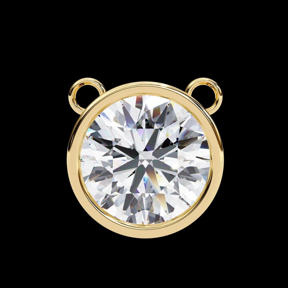 Everyday Luxury Lab Grown Diamond Pendant - Image 3 Everyday Luxury Lab Grown Diamond Pendant, view 3 of 16