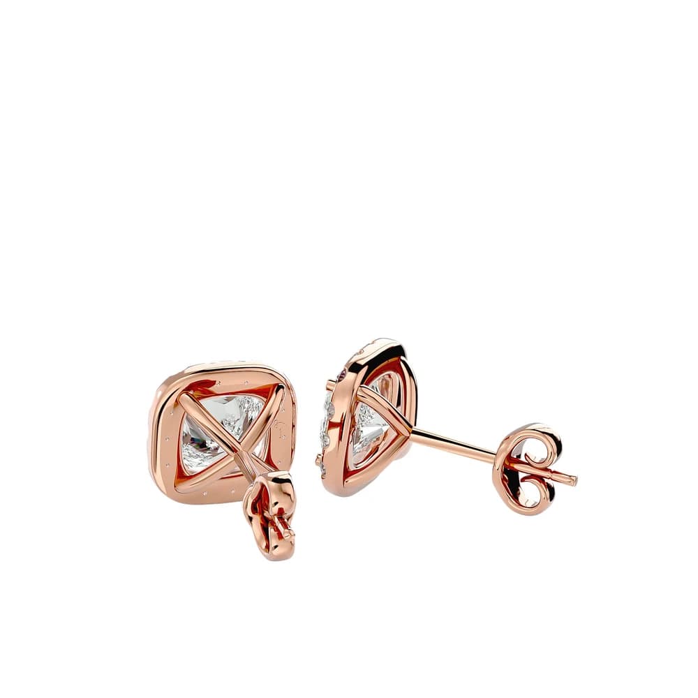 Everyday Sahu Lab Grown Diamond Stud Earrings - Image 2 Everyday Sahu Lab Grown Diamond Stud Earrings, view 2 of 4