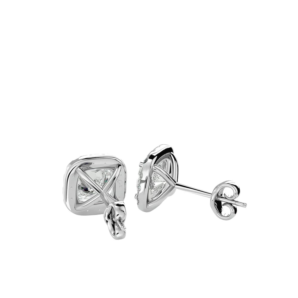 Everyday Sahu Lab Grown Diamond Stud Earrings - Image 3 Everyday Sahu Lab Grown Diamond Stud Earrings, view 3 of 4
