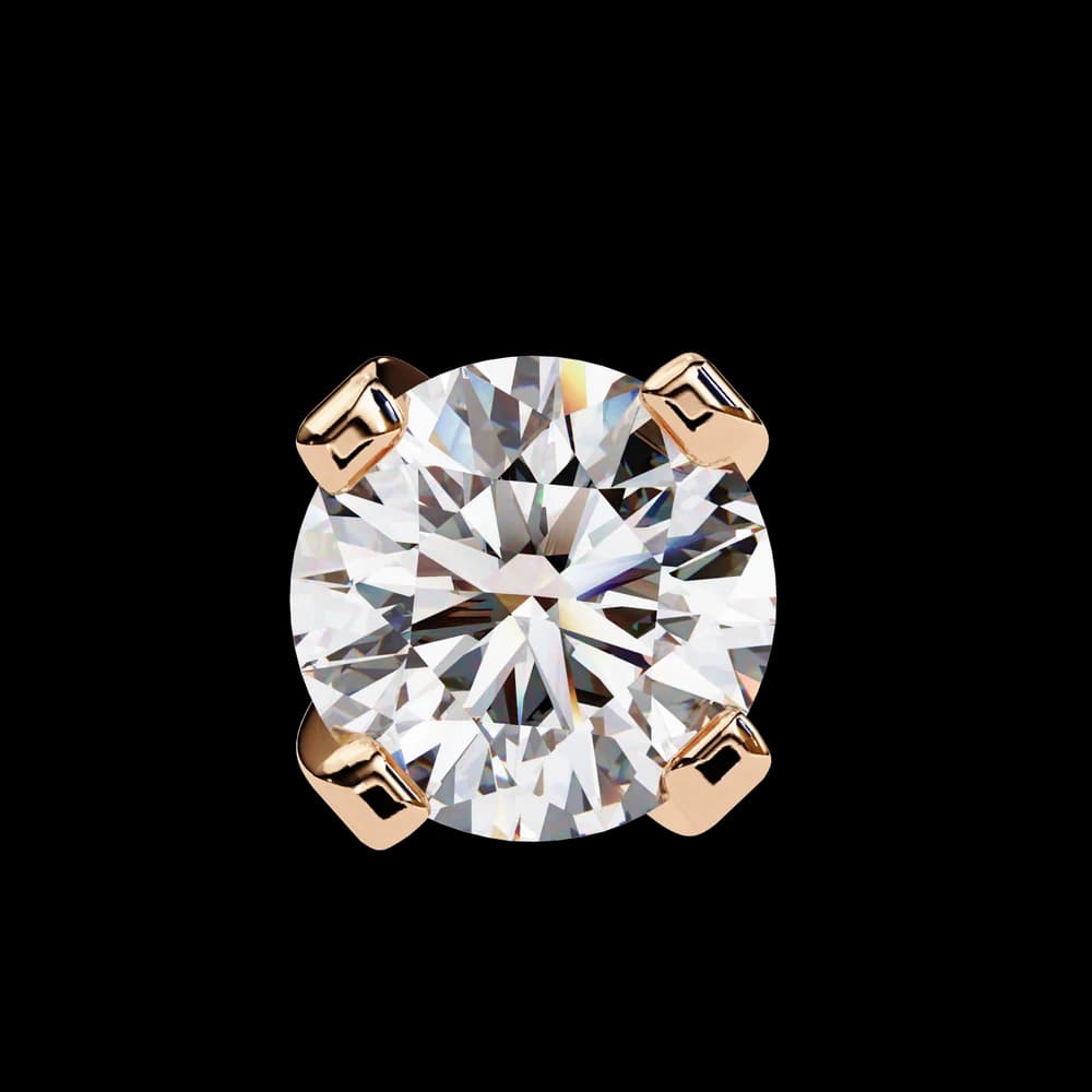Everyday Sparkle Lab Grown Diamond Stud Earrings - Image 11 Everyday Sparkle Lab Grown Diamond Stud Earrings, view 11 of 16