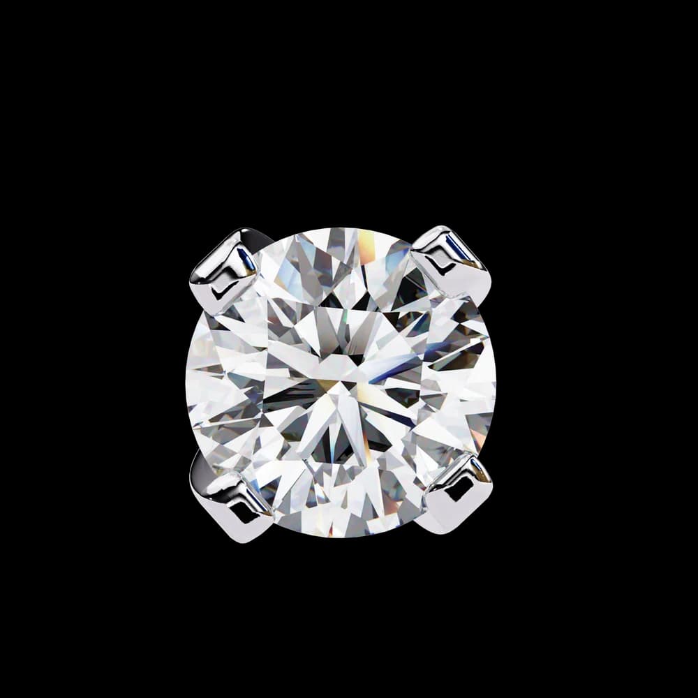 Everyday Sparkle Lab Grown Diamond Stud Earrings - Image 12 Everyday Sparkle Lab Grown Diamond Stud Earrings, view 12 of 16