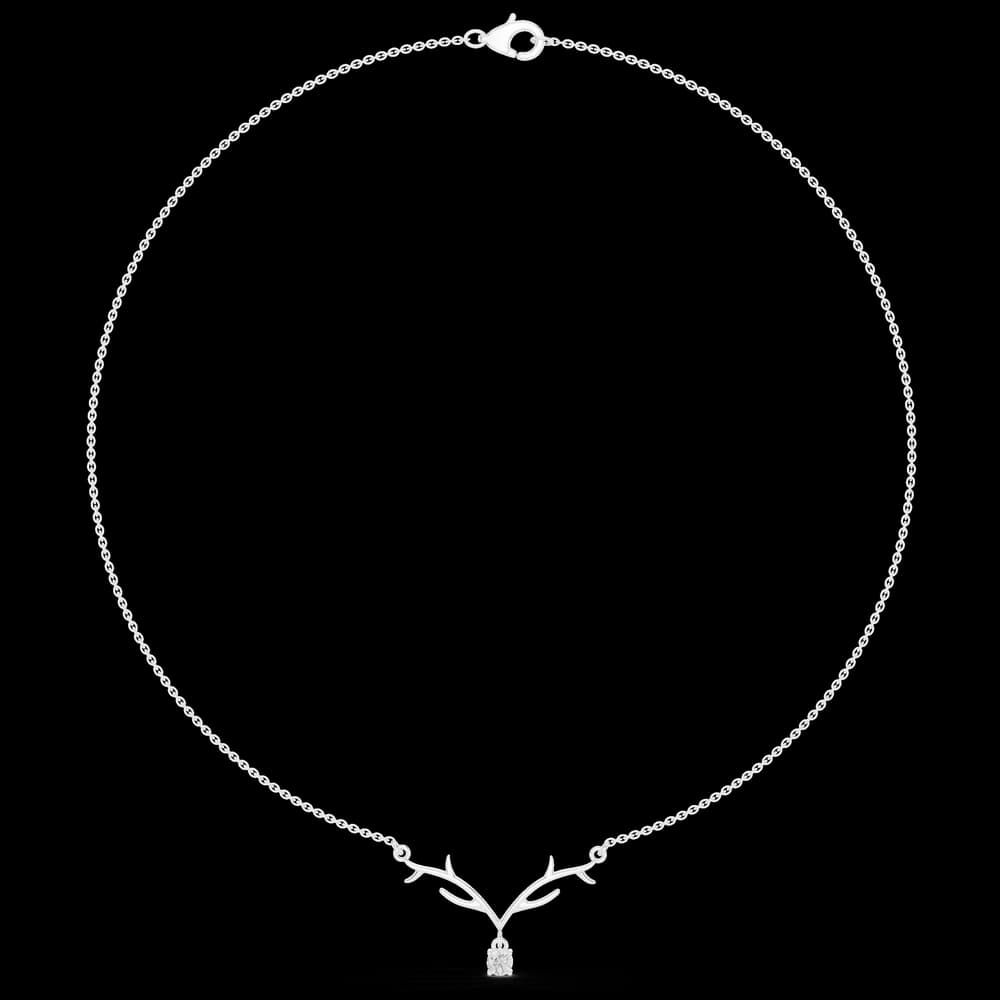 Exquisite Spherical Diamond Lab Grown Necklace - Image 2 Exquisite Spherical Diamond Lab Grown Necklace, view 2 of 6