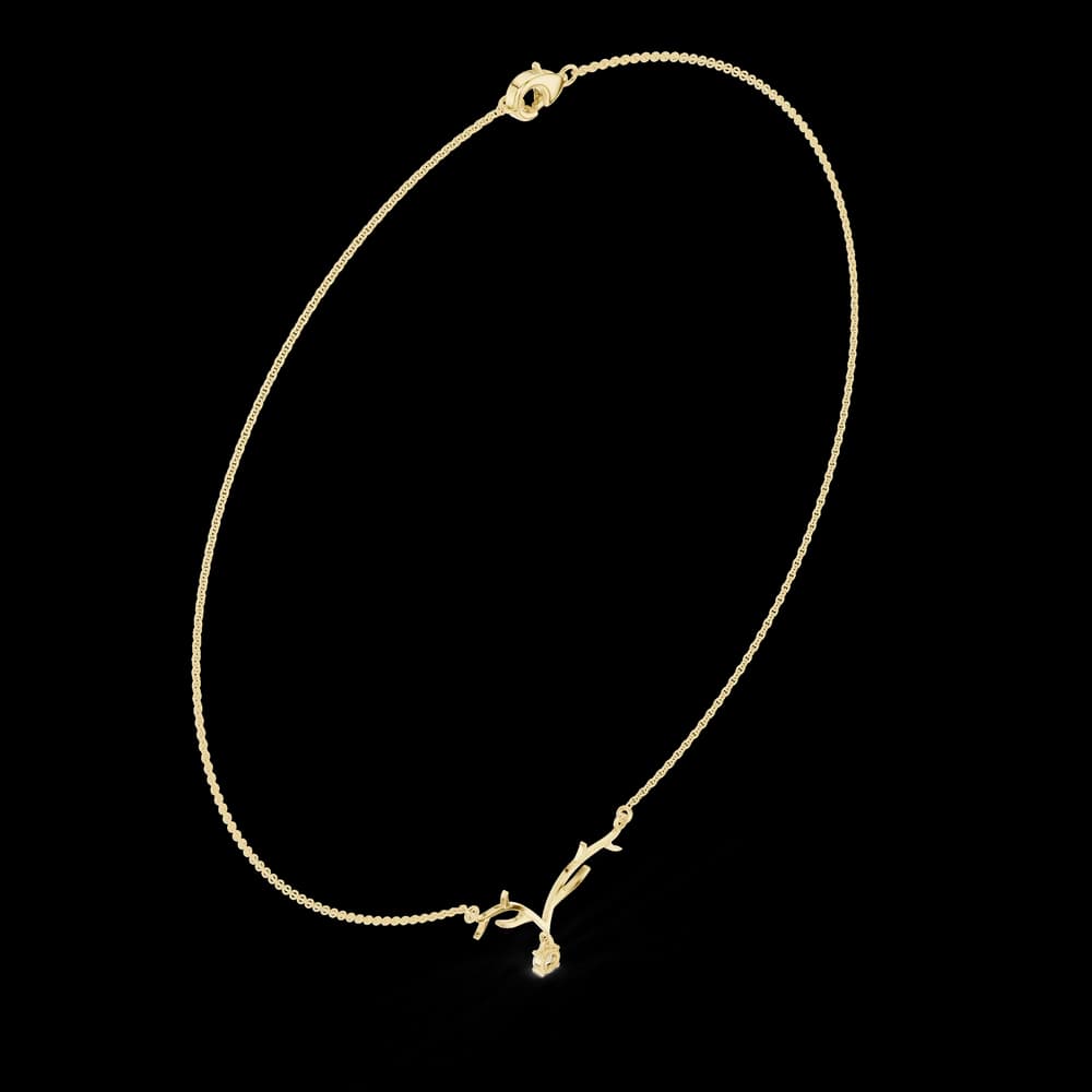 Exquisite Spherical Diamond Lab Grown Necklace - Image 5 Exquisite Spherical Diamond Lab Grown Necklace, view 5 of 6