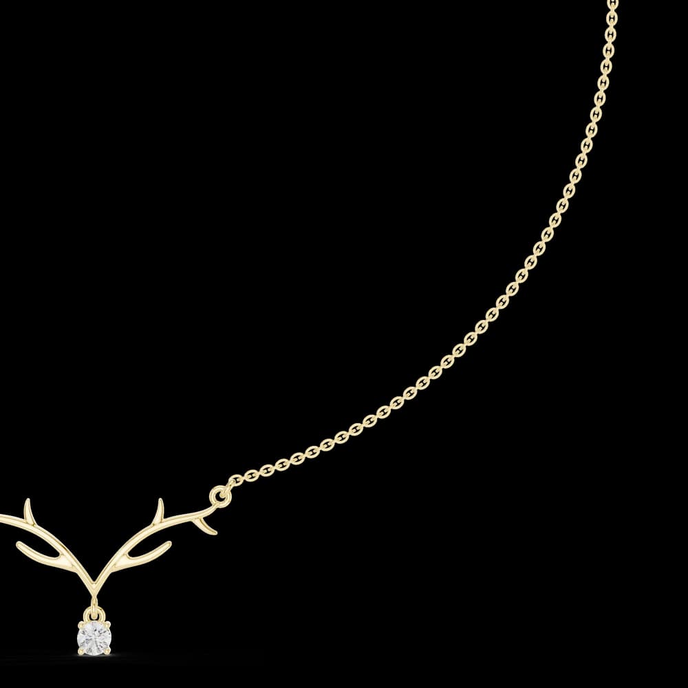 Exquisite Spherical Diamond Lab Grown Necklace - Image 6 Exquisite Spherical Diamond Lab Grown Necklace, view 6 of 6