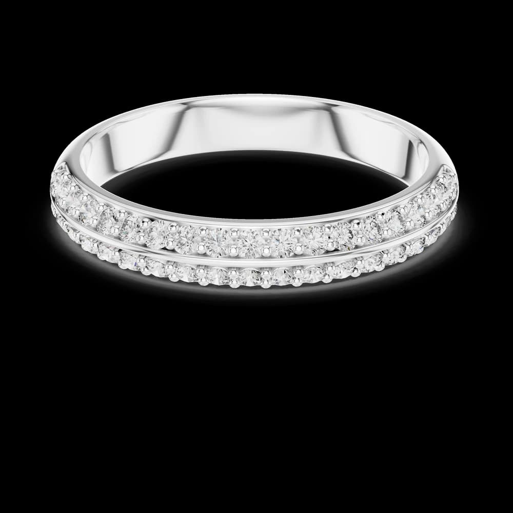 Extraordinary Lab grown diamond Rings band - Image 2 Extraordinary Lab grown diamond Rings band, view 2 of 6