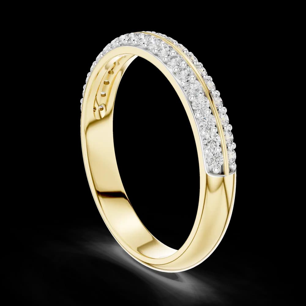 Extraordinary Lab grown diamond Rings band - Image 5 Extraordinary Lab grown diamond Rings band, view 5 of 6