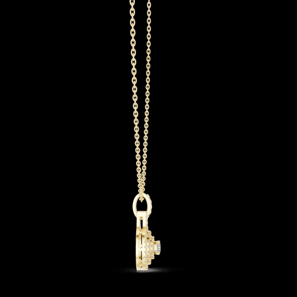 Fairy Dust lab grown diamond pendant - Image 6 Fairy Dust lab grown diamond pendant, view 6 of 6