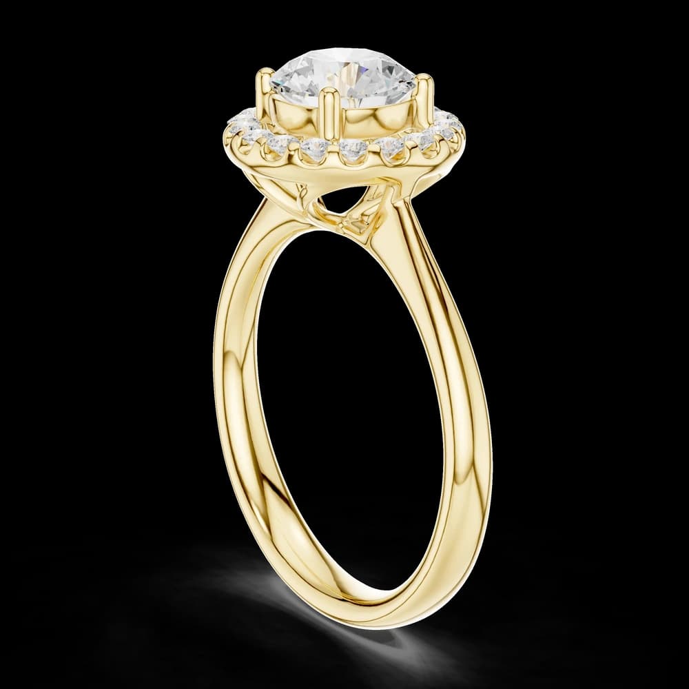 Fern Flier Lab Grown Diamond Ring - Image 4 Fern Flier Lab Grown Diamond Ring, view 4 of 6