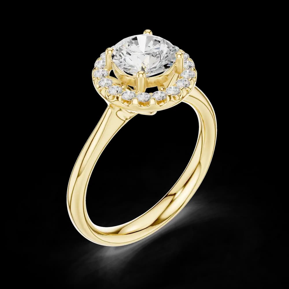 Fern Flier Lab Grown Diamond Ring - Image 5 Fern Flier Lab Grown Diamond Ring, view 5 of 6