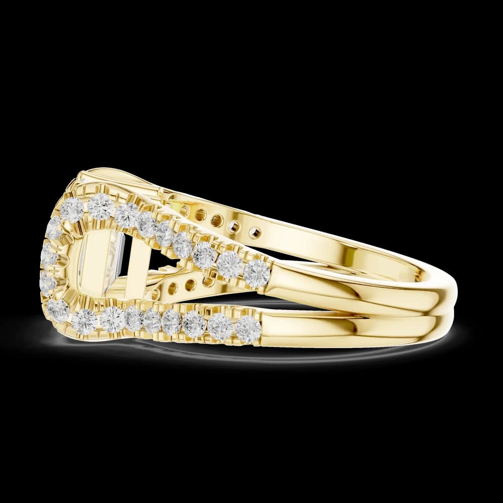 Filigree Lace Lab Grown Diamond Ring - Image 6 Filigree Lace Lab Grown Diamond Ring, view 6 of 6