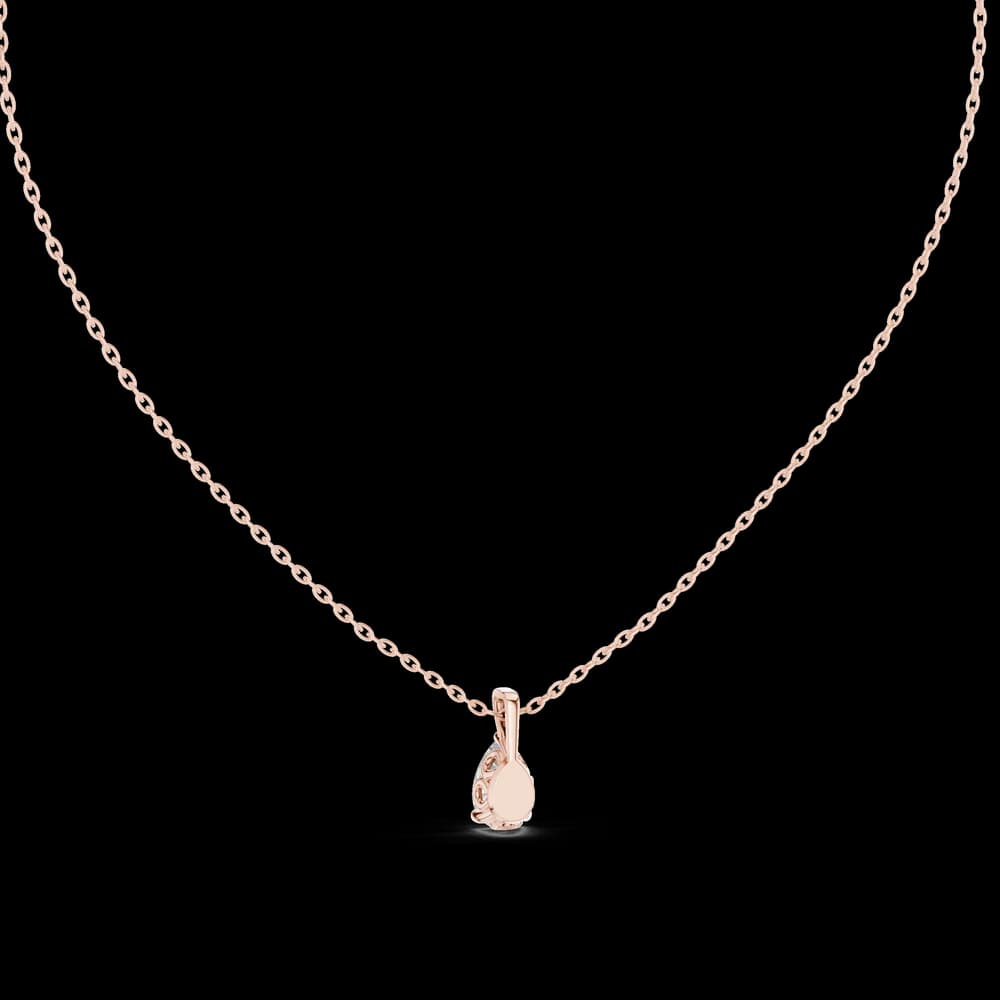 Fine Classic lab grown diamond pendant - Image 1 Fine Classic lab grown diamond pendant, view 1 of 6
