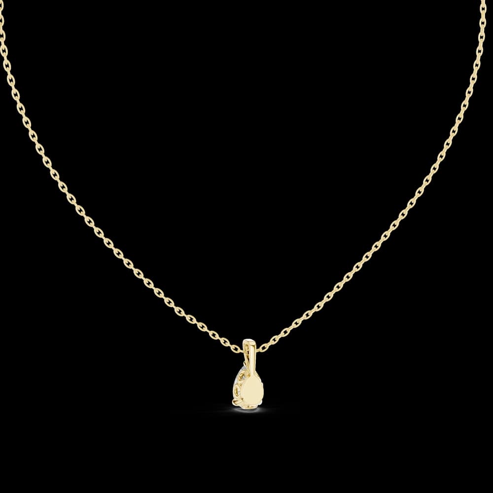 Fine Classic lab grown diamond pendant - Image 5 Fine Classic lab grown diamond pendant, view 5 of 6