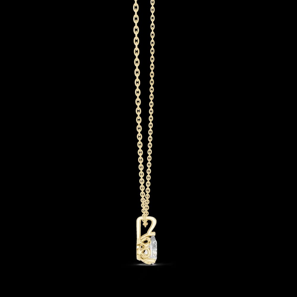Fine Classic lab grown diamond pendant - Image 6 Fine Classic lab grown diamond pendant, view 6 of 6