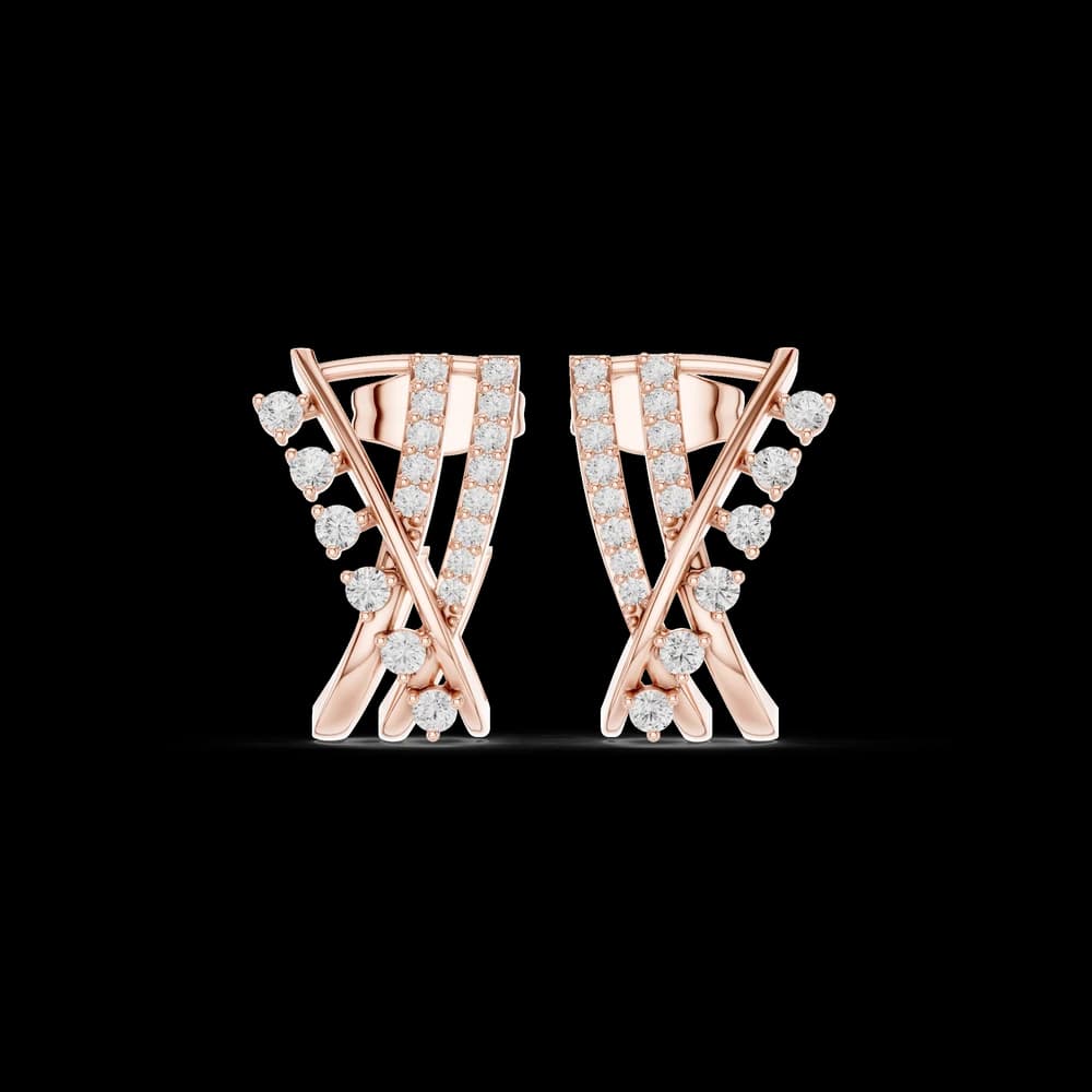 First Class lab grown diamond earring design - Image 1 First Class lab grown diamond earring design, view 1 of 6