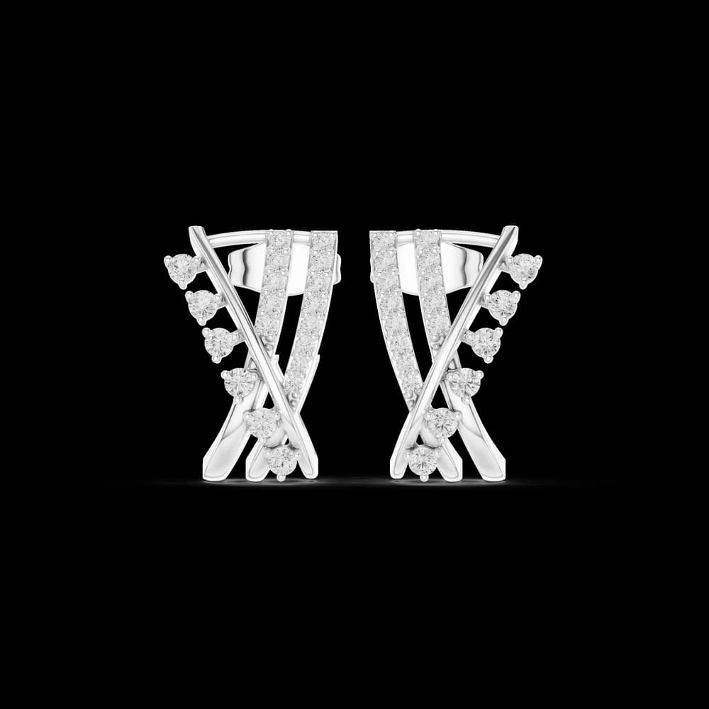 First Class lab grown diamond earring design - Image 2 First Class lab grown diamond earring design, view 2 of 6