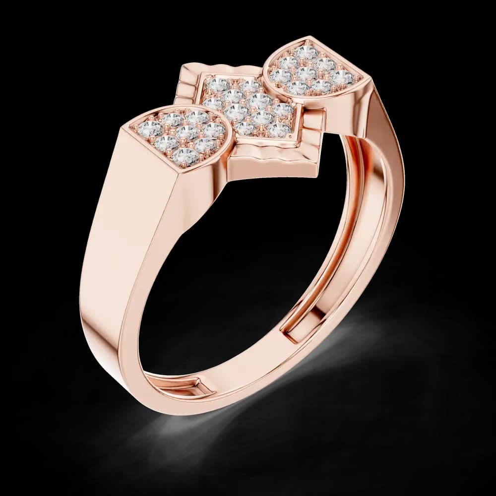 First-class Lab grown diamond ring style - Image 1 First-class Lab grown diamond ring style, view 1 of 1