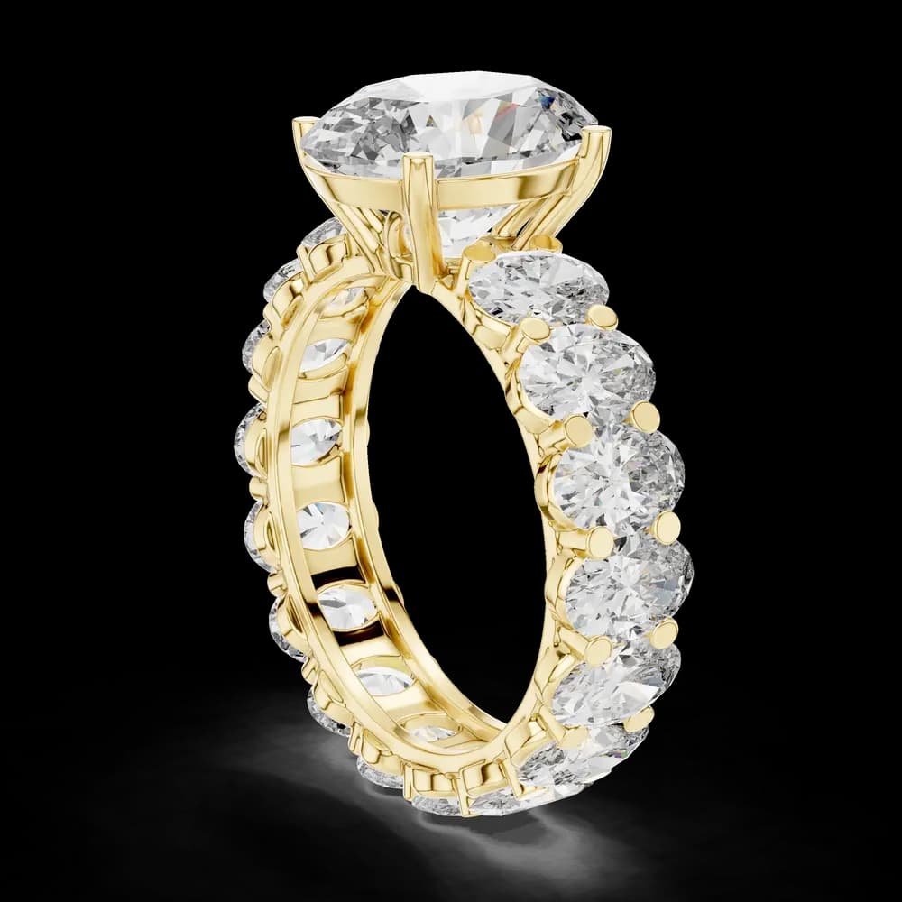First Edition Lab Grown Diamond Vintage Ring - Image 4 First Edition Lab Grown Diamond Vintage Ring, view 4 of 6