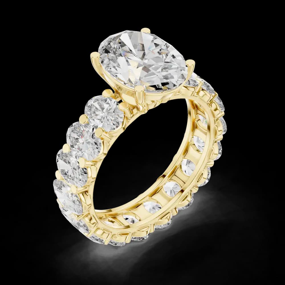 First Edition Lab Grown Diamond Vintage Ring - Image 5 First Edition Lab Grown Diamond Vintage Ring, view 5 of 6