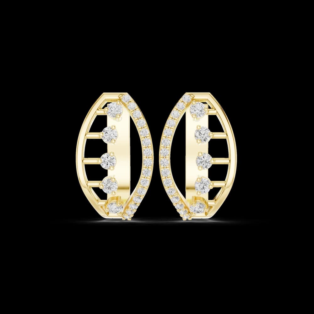 Flawless Beam Lab Grown Diamond Earrings Studs - Image 3 Flawless Beam Lab Grown Diamond Earrings Studs, view 3 of 6