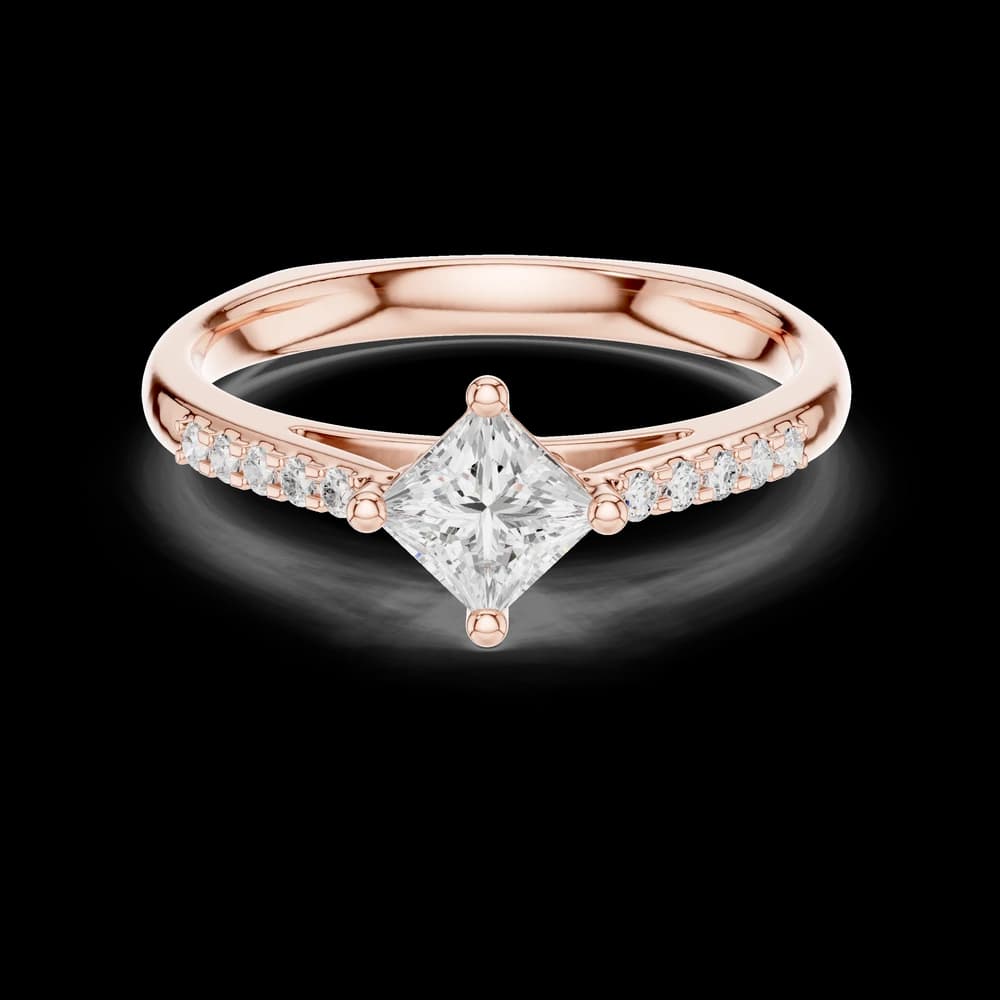 Flora Flame Lab Grown Diamond Ring - Image 1 Flora Flame Lab Grown Diamond Ring, view 1 of 6