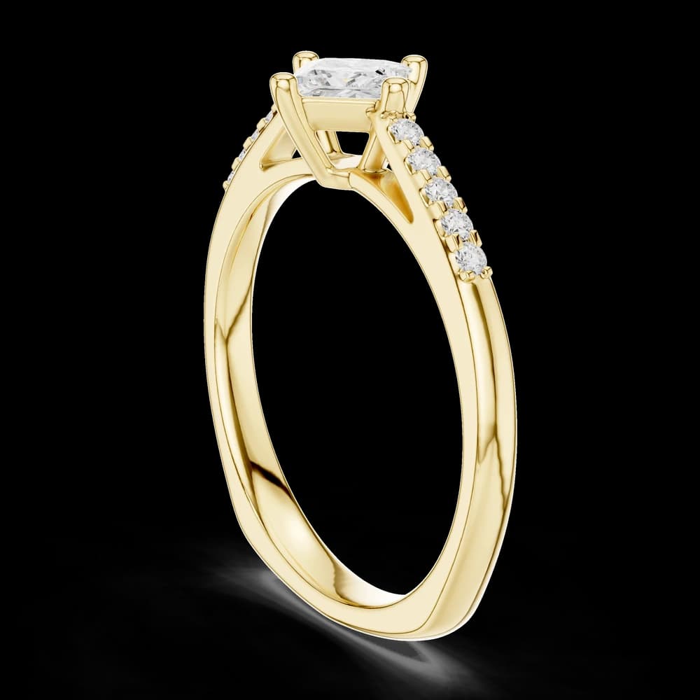 Flora Flame Lab Grown Diamond Ring - Image 4 Flora Flame Lab Grown Diamond Ring, view 4 of 6