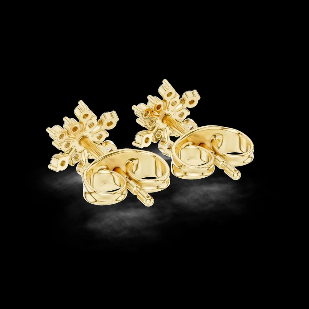 Fond Memory lab grown diamond earring design - Image 6 Fond Memory lab grown diamond earring design, view 6 of 6