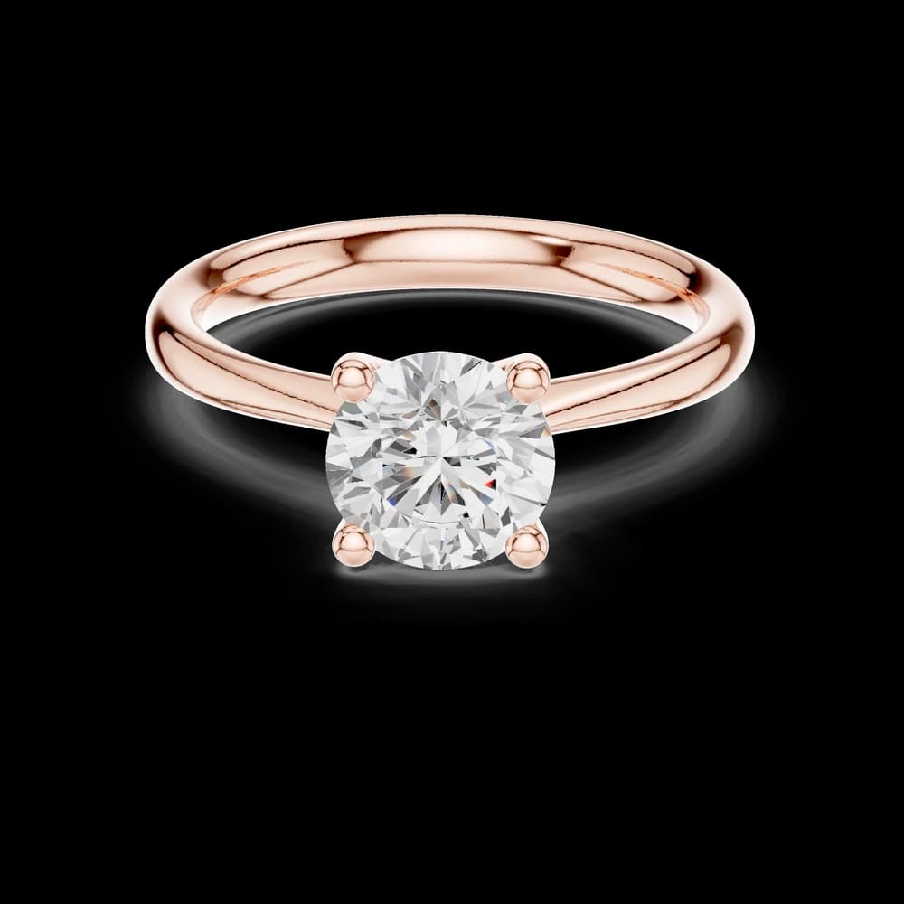 Forest Fawn Lab Grown Solitaire Diamond Ring - Image 1 Forest Fawn Lab Grown Solitaire Diamond Ring, view 1 of 6
