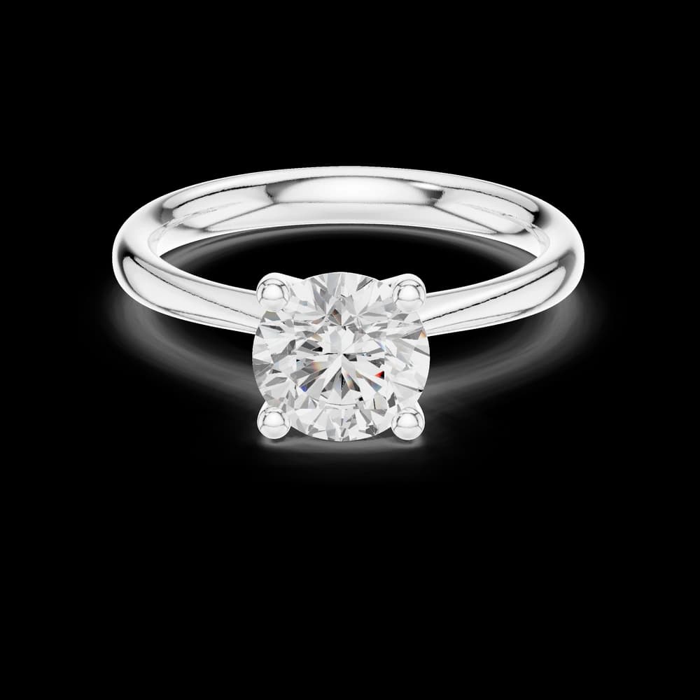 Forest Fawn Lab Grown Solitaire Diamond Ring - Image 2 Forest Fawn Lab Grown Solitaire Diamond Ring, view 2 of 6