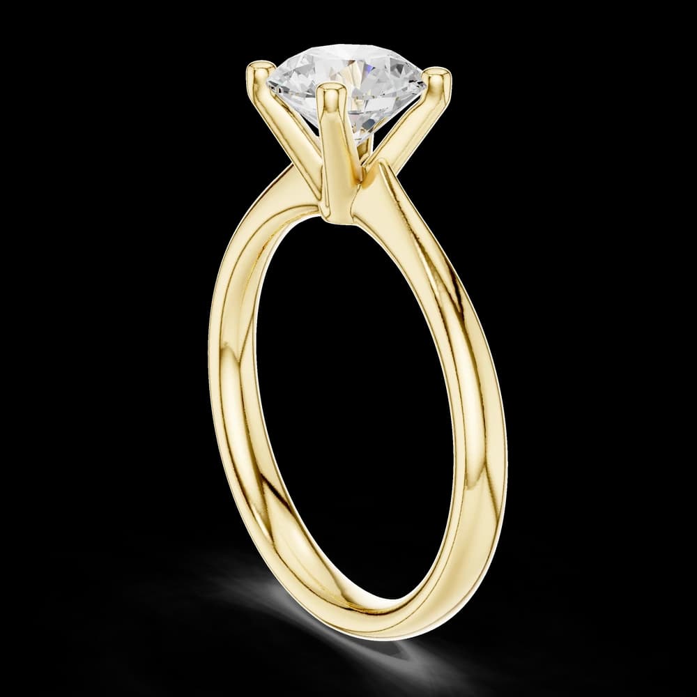 Forest Fawn Lab Grown Solitaire Diamond Ring - Image 4 Forest Fawn Lab Grown Solitaire Diamond Ring, view 4 of 6