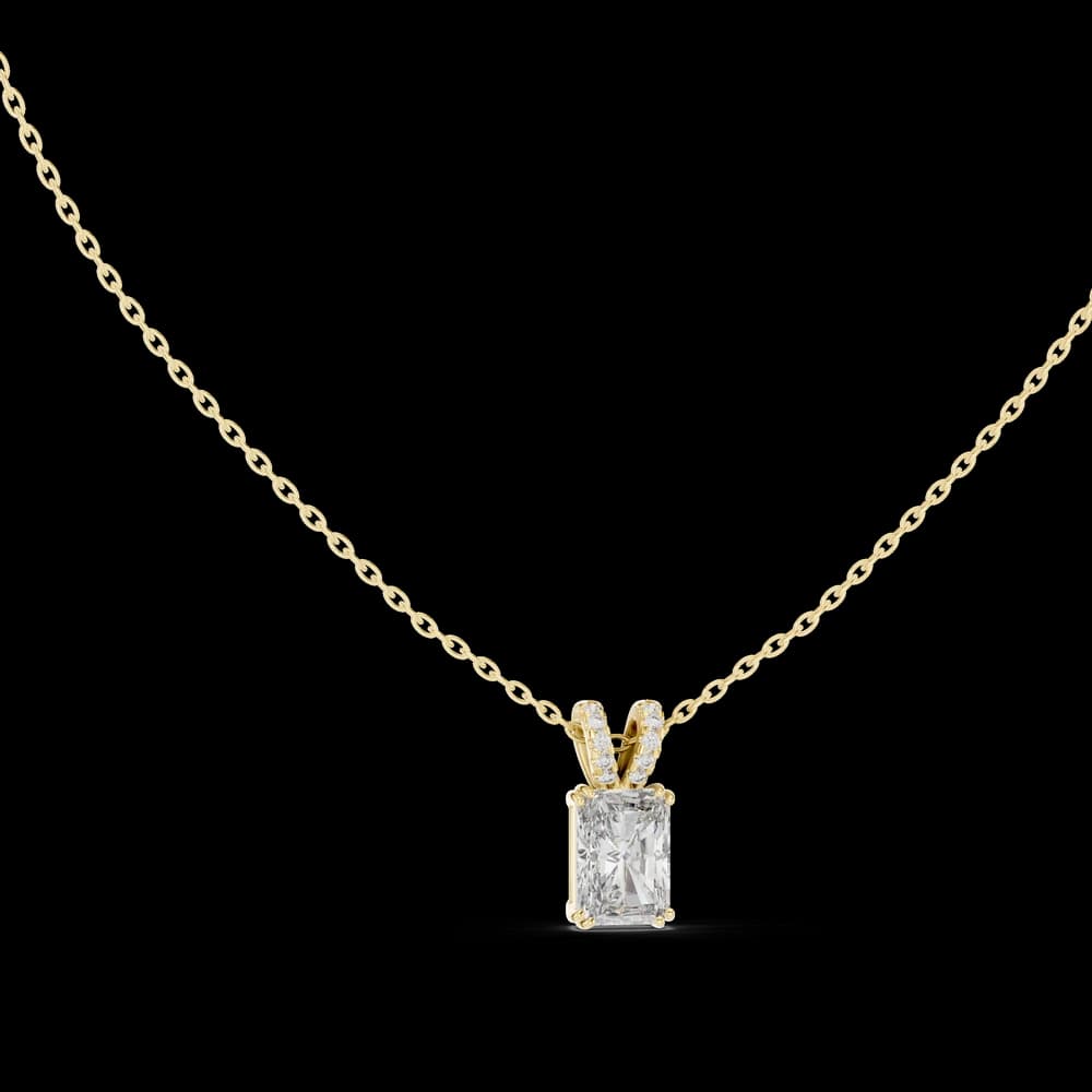 Free Spirit lab grown diamond pendant - Image 3 Free Spirit lab grown diamond pendant, view 3 of 6