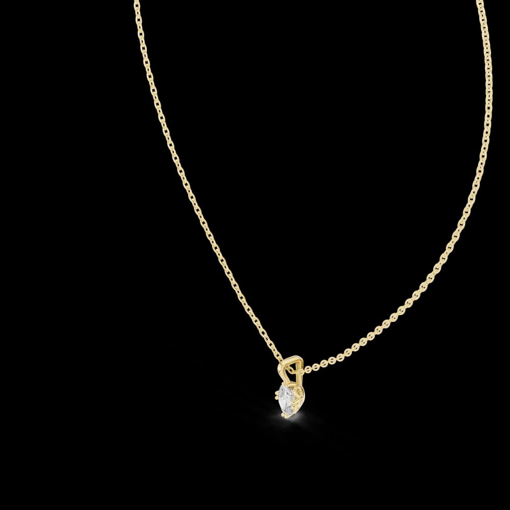 Fresh Start lab grown diamond pendant - Image 4 Fresh Start lab grown diamond pendant, view 4 of 6