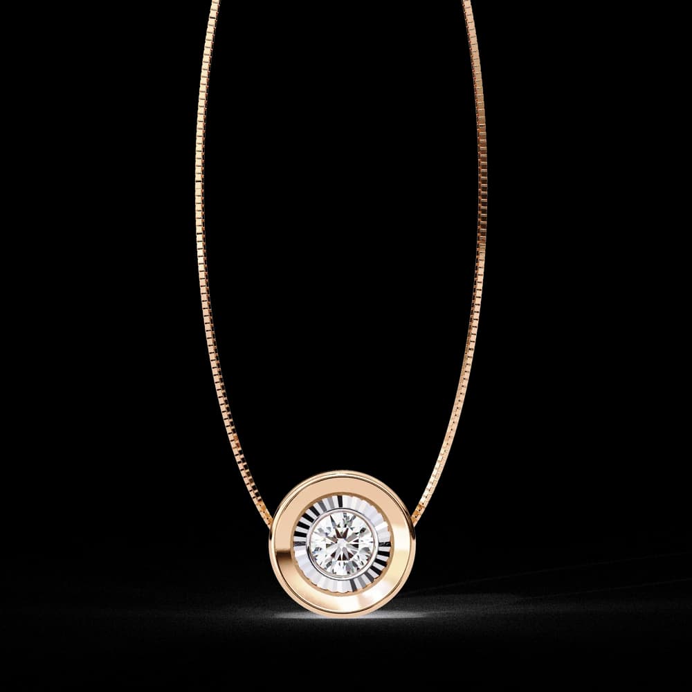 Gabriella Lab Grown Diamond Pendant - Image 1 Gabriella Lab Grown Diamond Pendant, view 1 of 22