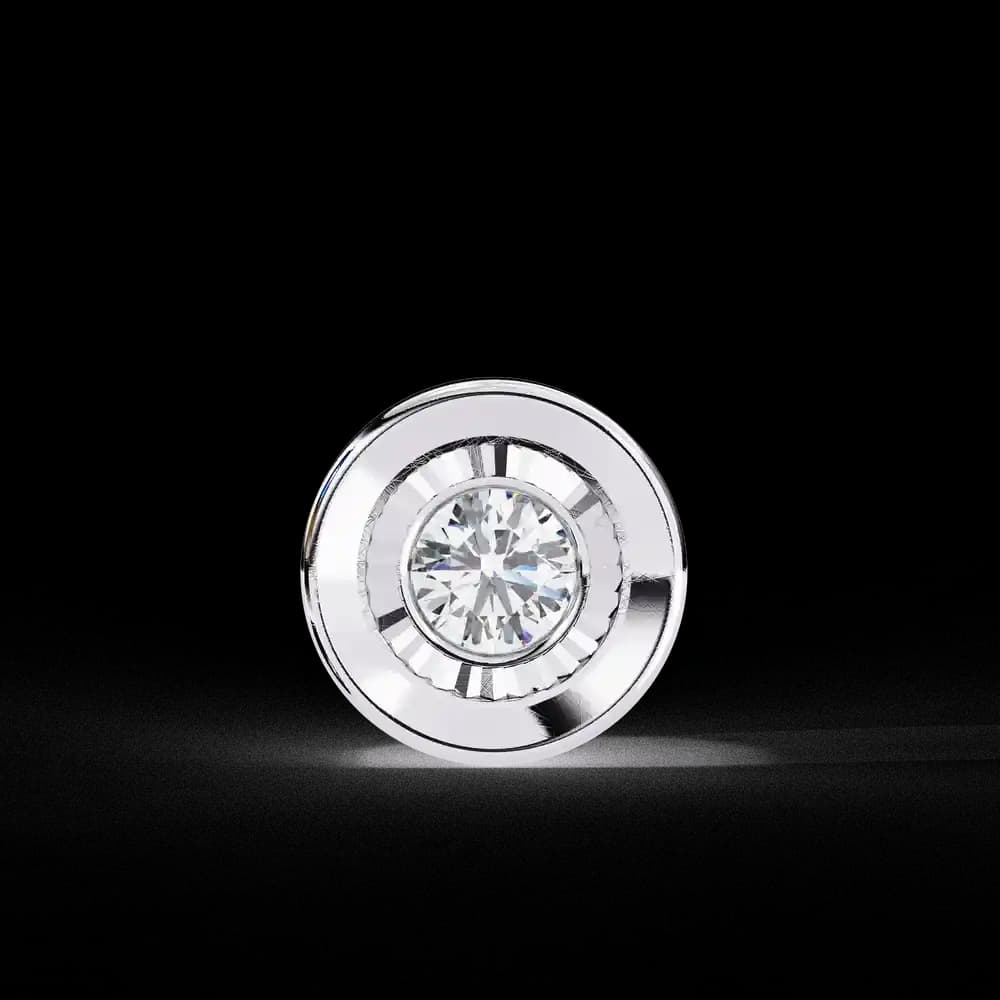 Gabriella Lab Grown Diamond Pendant - Image 11 Gabriella Lab Grown Diamond Pendant, view 11 of 22