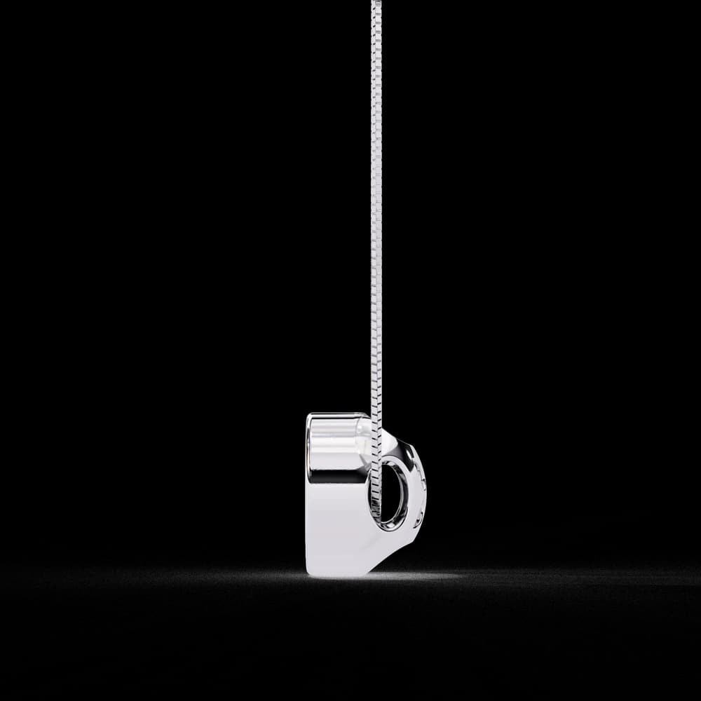 Gabriella Lab Grown Diamond Pendant - Image 18 Gabriella Lab Grown Diamond Pendant, view 18 of 22