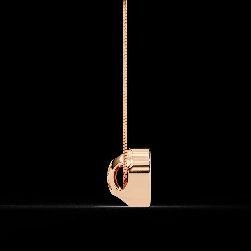 Gabriella Lab Grown Diamond Pendant - Image 9 Gabriella Lab Grown Diamond Pendant, view 9 of 22