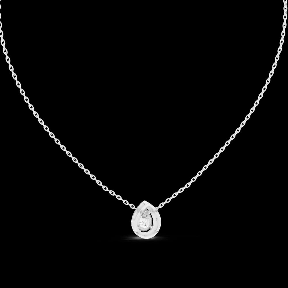 Gentle Touch lab grown diamond pendant - Image 2 Gentle Touch lab grown diamond pendant, view 2 of 6
