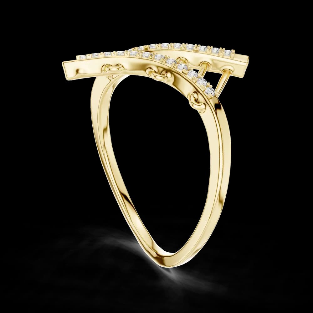 Genuine Lab grown diamond Rings set - Image 4 Genuine Lab grown diamond Rings set, view 4 of 6