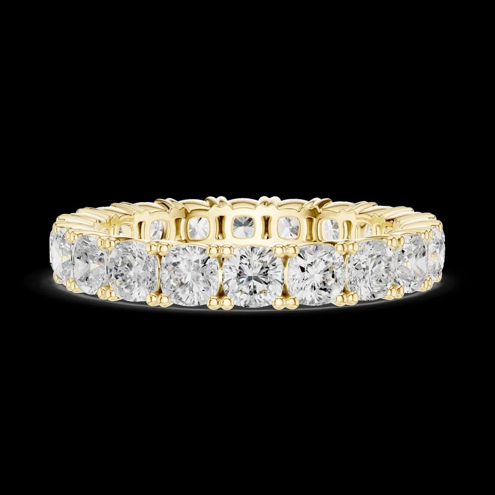 Round Full Eternity Lab Grown Band - Image 6 Round Full Eternity Lab Grown Band, view 6 of 6