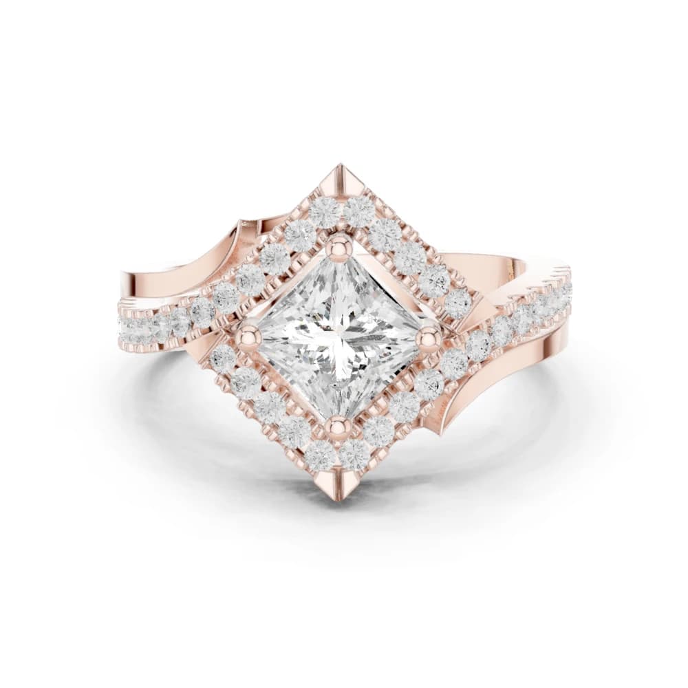 Glacier Peak Lab Grown Diamond Baguette Ring - Image 1 Glacier Peak Lab Grown Diamond Baguette Ring, view 1 of 9
