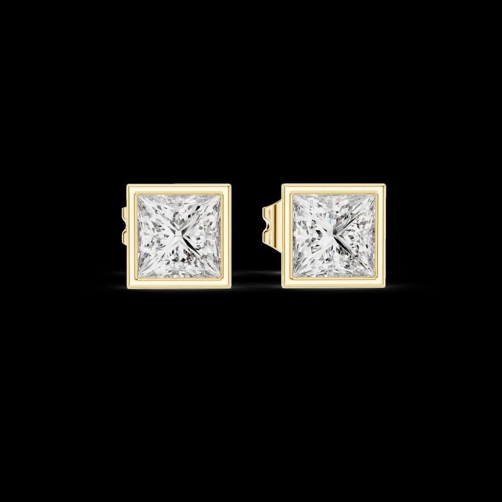 Glamorizing Lab grown diamond Earrings pair - Image 3 Glamorizing Lab grown diamond Earrings pair, view 3 of 6