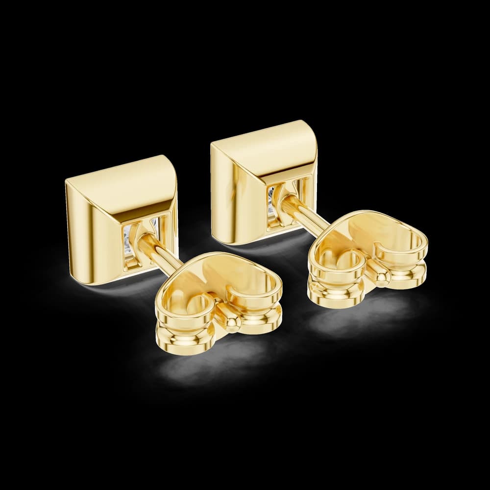 Glamorizing Lab grown diamond Earrings pair - Image 6 Glamorizing Lab grown diamond Earrings pair, view 6 of 6