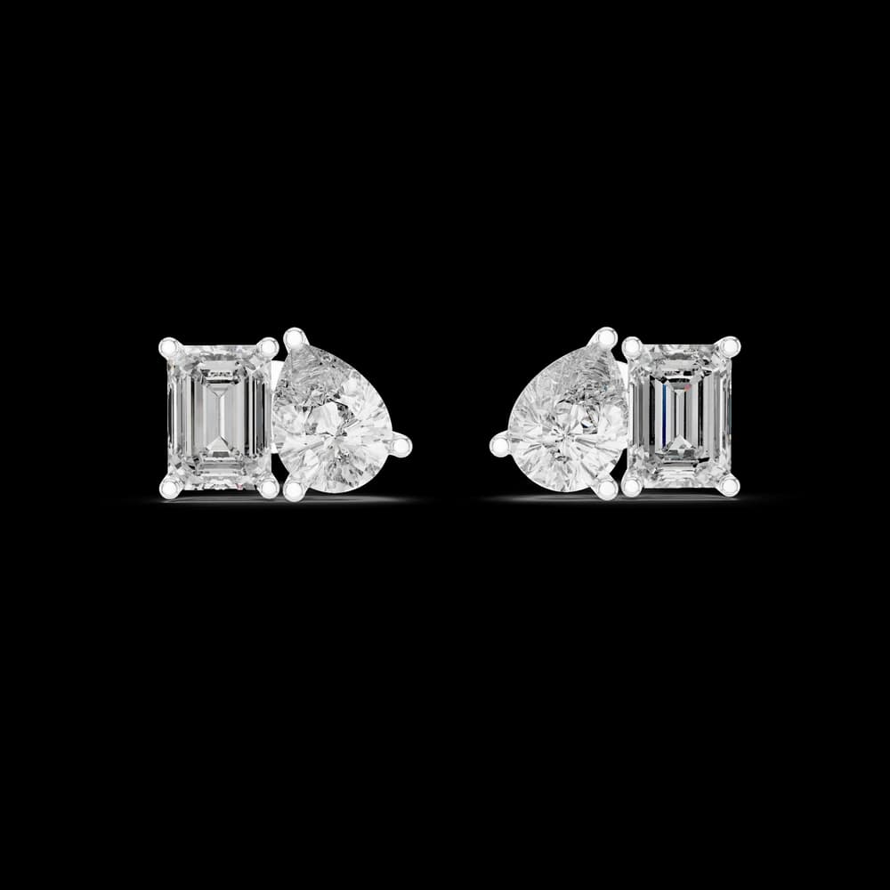 Gleam Lab grown diamond Earrings piece - Image 2 Gleam Lab grown diamond Earrings piece, view 2 of 6